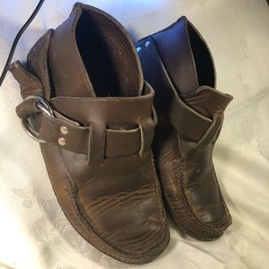 Handmade Quoddy ring boots leather moccasins